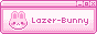 button lazer-bunny